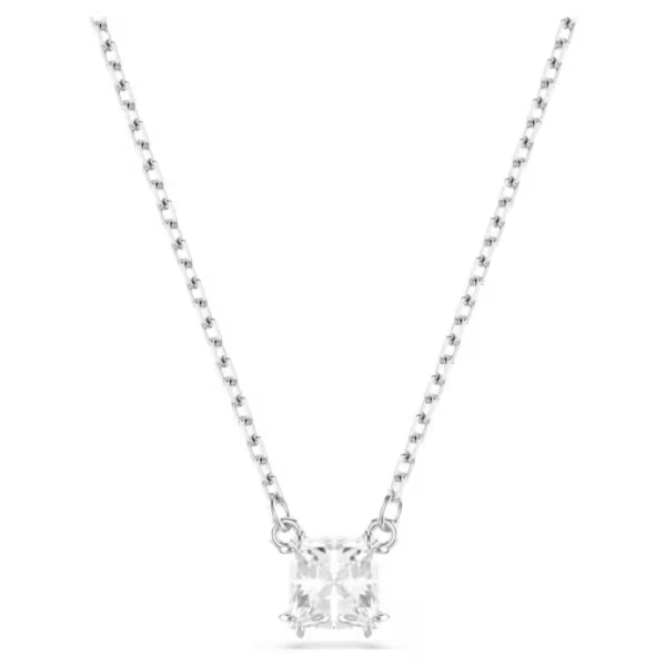 Swarovski Stilla Attract Pendant - White Rhodium For Sale