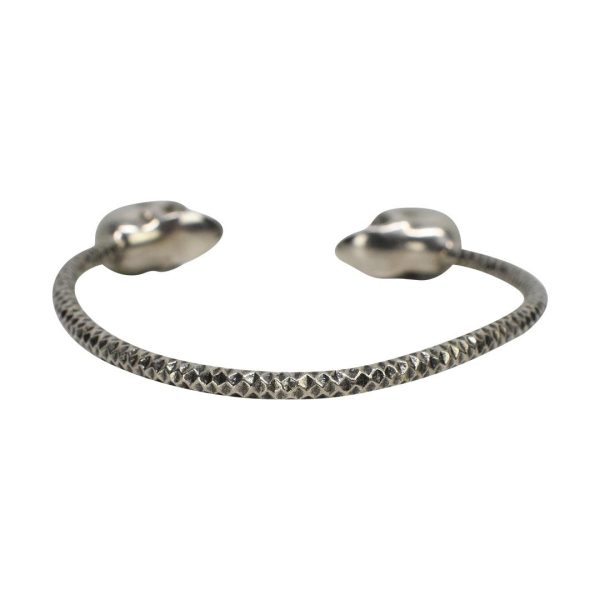 Alexander McQueen Skull Bangle on Sale