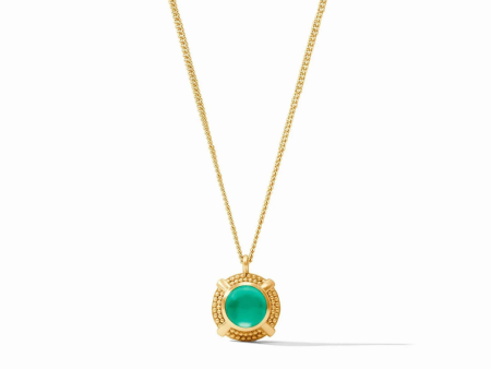 Julie Vos Cabochon Solitaire Necklace on Sale