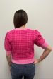 THML Pink Short Sleeve Knit Top For Discount