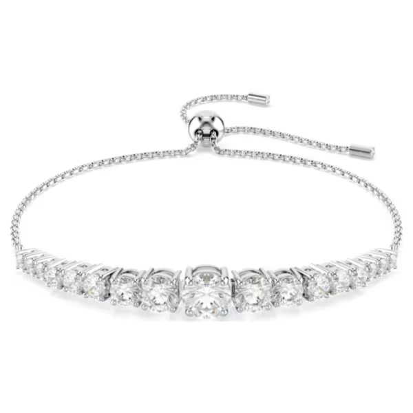 Swarovski Matrix Gradient Bracelet - White Rhodium Cheap