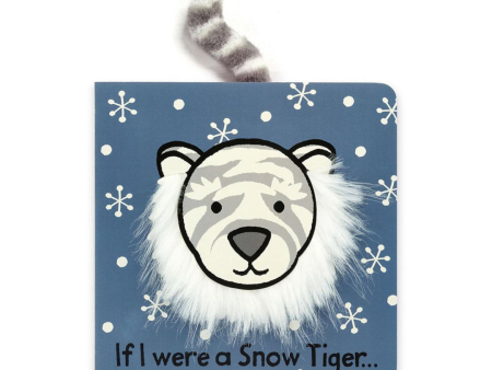 Jellycat If I Were a Snow Tiger Board Book Fashion