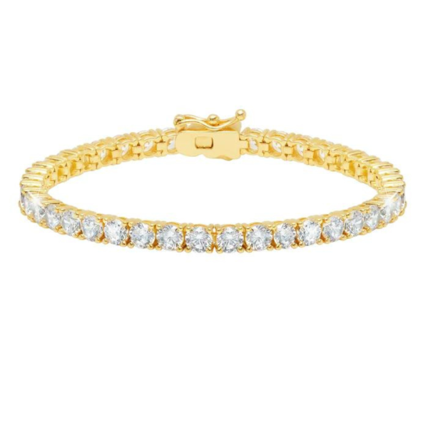 Crislu Classic Large Brilliant Tennis Bracelet Cheap