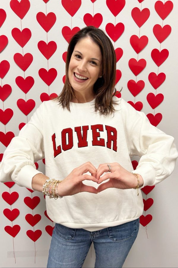 Z Supply Oversized Lover Sweatshirt - Vanilla Ice Sale