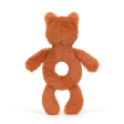 Jellycat Bashful Fox Cub Ring Rattle Supply