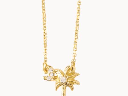 Spartina Sea La Vie Palmetto Tree Necklace Hot on Sale