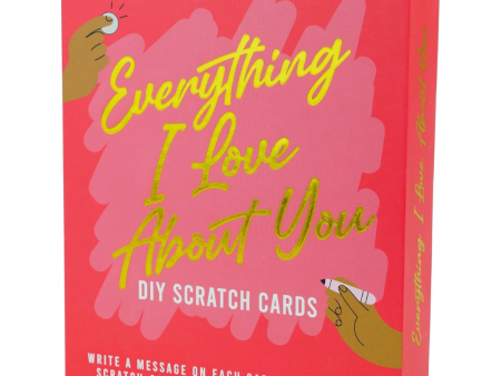 Gift Republic Everything I Love About You -  DIY Scratch Cards Online now