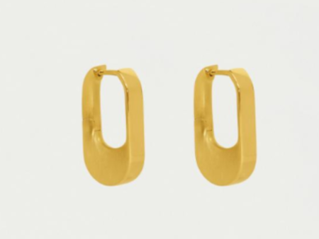 Dean Davidson Crosby Hinged Huggie Hoops - Gold Online Hot Sale