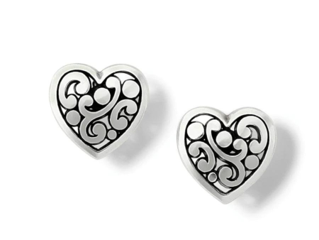 Brighton Contempo Heart Post Earrings Supply