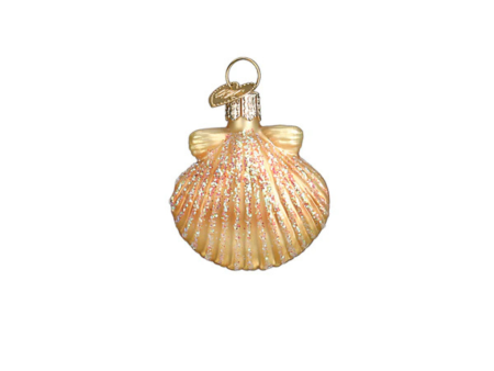 Old World Christmas Small Sea Shell Ornament For Sale