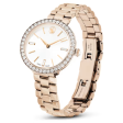 Swarovski Certa Watch - Champagne Gold For Sale