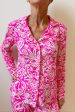 Lilly Pulitzer PJ Knit Button-Up Top - Absolutely Flamazing Cheap