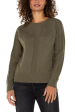 Liverpool Long Sleeve Crew Neck Sweater - Spanish Olive Online