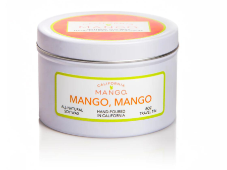 California Mango Mango Candle in a Tin Supply