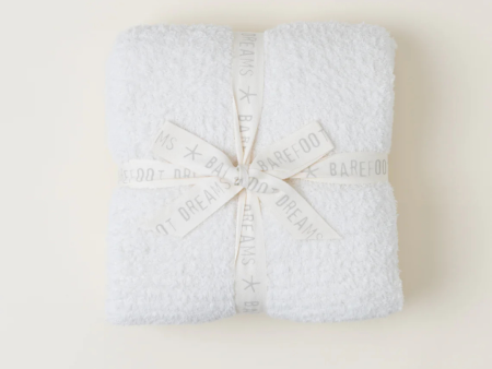 Barefoot Dreams CozyChic Waffle Throw - Cream Cheap