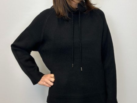 Stand Collar Sweater - Black For Discount