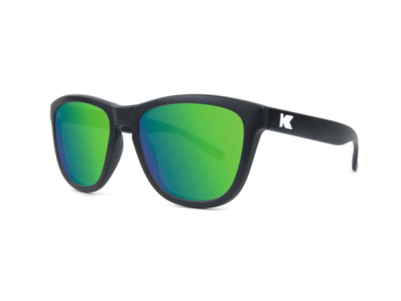 Knockaround Kids Premiums Sunglasses - Black Green Moonshine For Sale