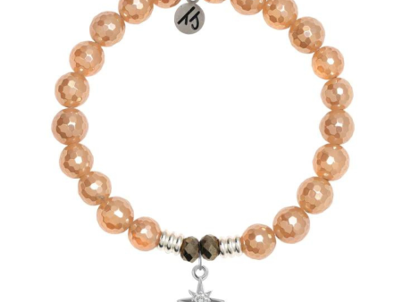 T. Jazelle It s Your Year Charm Bracelet - Champagne Agate Online Hot Sale