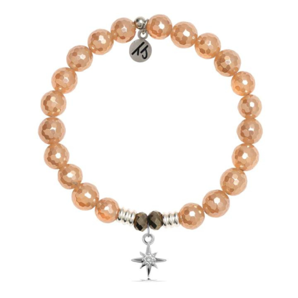 T. Jazelle It s Your Year Charm Bracelet - Champagne Agate Online Hot Sale