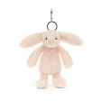 Jellycat Bashful Blush Bunny Bag Charm Cheap