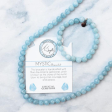 T. Jazelle Mystic Bead Bracelet - Blue Aquamarine Supply