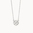 Spartina Sea La Vie Blessed Crystal Clover Necklace Hot on Sale