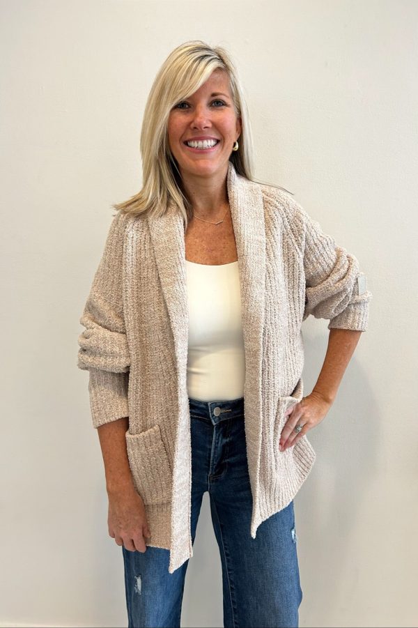 Easy Cardigan - Wheat Linen For Discount