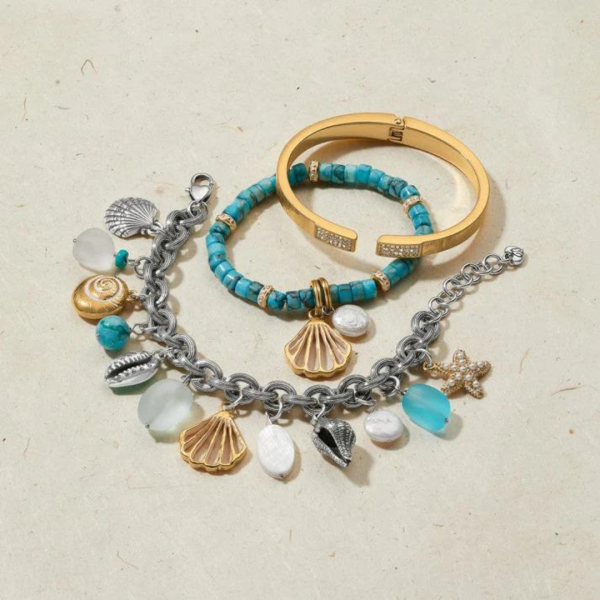 Brighton Calypso Shell Heishi Bracelet Online Sale