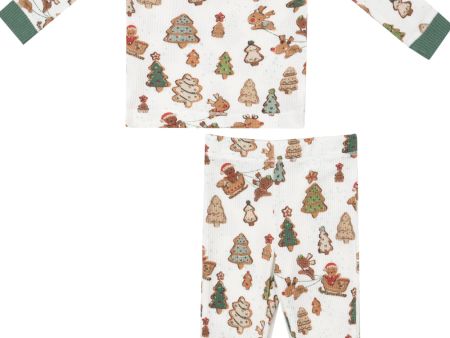 Angel Dear Gingerbread Sleigh Ride Loungewear Set Online now