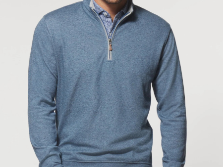 Johnnie-O Sully Pullover - Helios Blue Online Sale