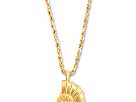 Ellie Vail Eliana Oversized Shell Necklace Online now