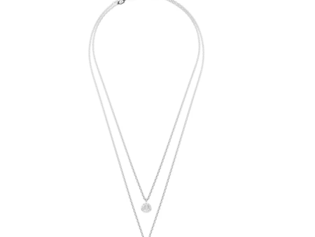 Swarovski Meteora Layered Pendant Necklace - Silver Discount