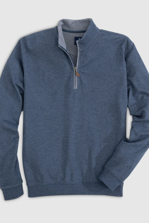 Johnnie-O Sully Pullover - Helios Blue Online Sale