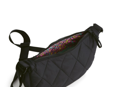 Vera Bradley Springbrook Sling Crossbody- Moonless Night Hot on Sale